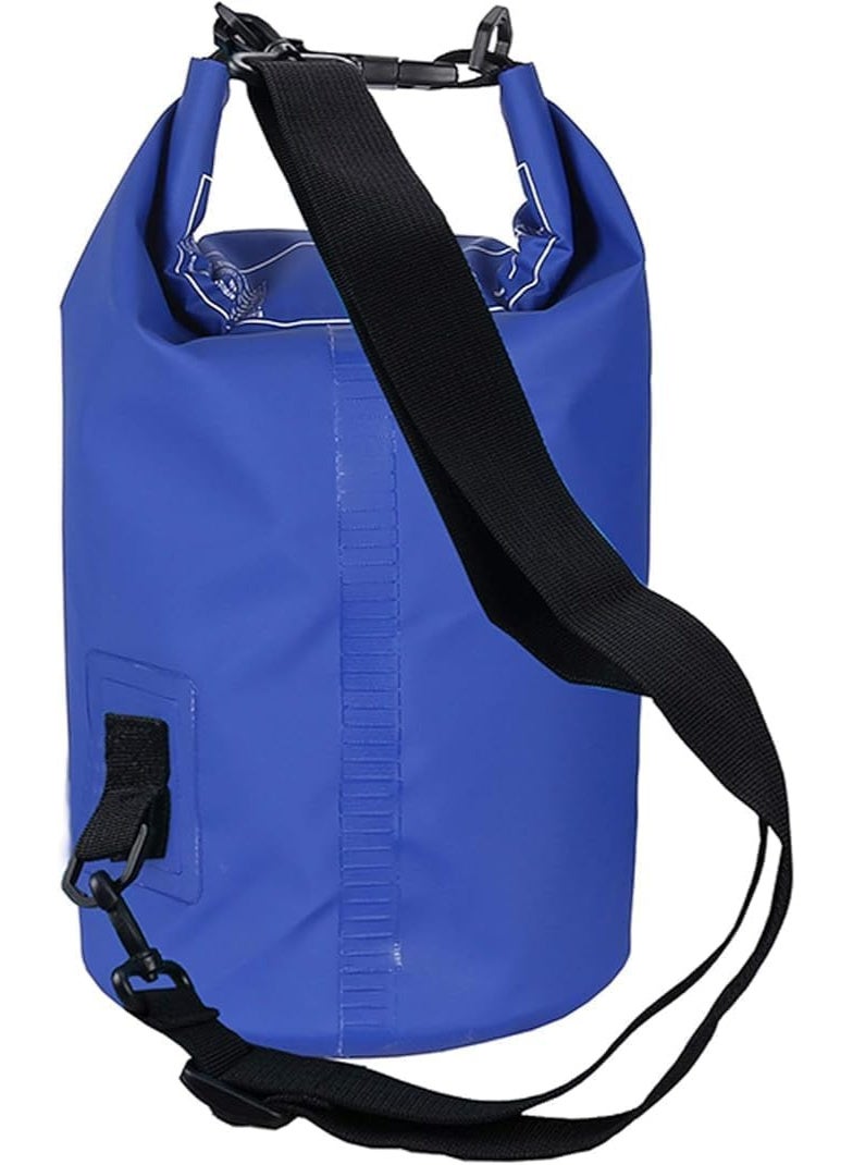 أوشن باك حقيبة الجافة المقاومة للماء للسفر والشاطئ والرياضات الخارجية، حقيبة متينة قابلة للطي مقاومة للماء للسباحة والتجديف والتخييم وركوب القوارب والمشي لمسافات طويلة، حقيبة تخزين معدات مانعة للتسرب (5 لترات) - Image 1