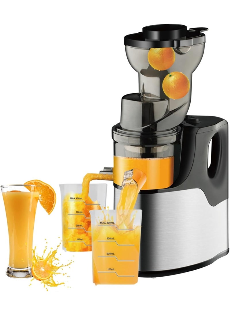 Silver Love Juice Extractor HG-J002 High Performance Slow Juicer for Fruits Vegetables and Detox Drinks - Image 4