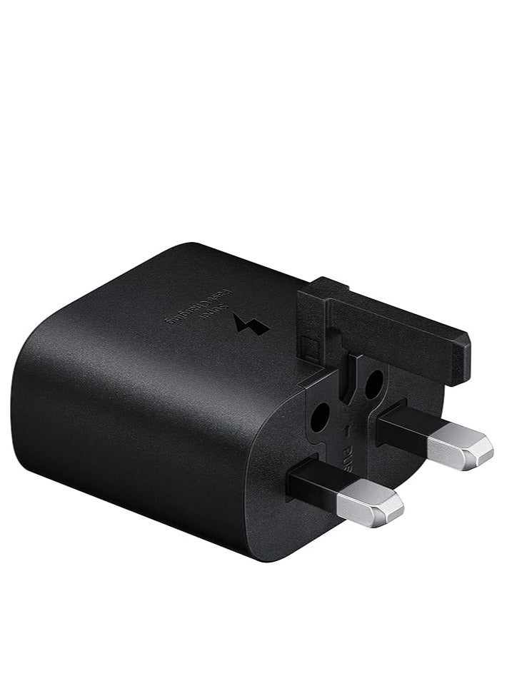 25W USB C Super Fast Charging Charger - Compatible with S24 S23 S22 S21 S20 Ultra, S24+ S23+ S22+ S21+, A53, A15, A 55, A54 - Type C Power Adapter