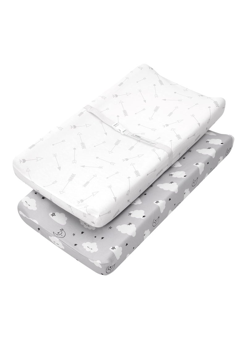 Pack Of 2 Diaper Change Table Sheets, 32" Or 34'' X 16" Inches - pzsku/ZF234B35807C72B931925Z/45/_/1703668852/62baa3ae-8432-479b-949e-e5a33025b984