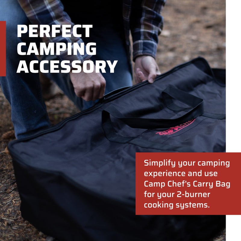 Camp Chef Carry Bag for Two-Burner Stoves, Black - Image 2