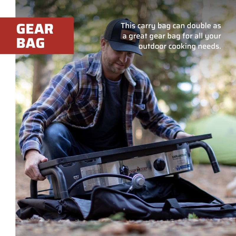 Camp Chef Carry Bag for Two-Burner Stoves, Black - Image 4