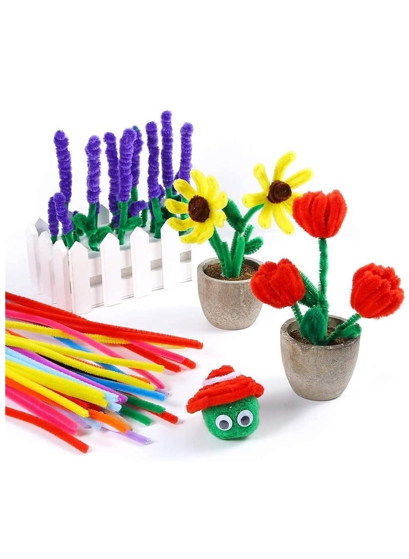 ATKET 20-Piece Pipe Cleaners Assorted Colours 30cm Size - Image 3