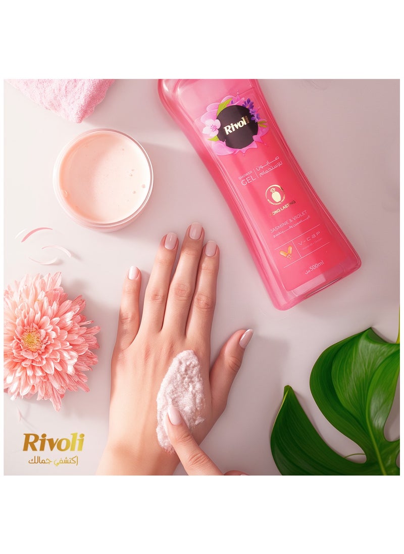 Rivoli - RIVOLI Shower GeL JASMINE and VIOLET 500 ML - Image 1