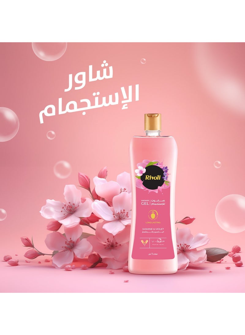 Rivoli - RIVOLI Shower GeL JASMINE and VIOLET 500 ML - Image 1