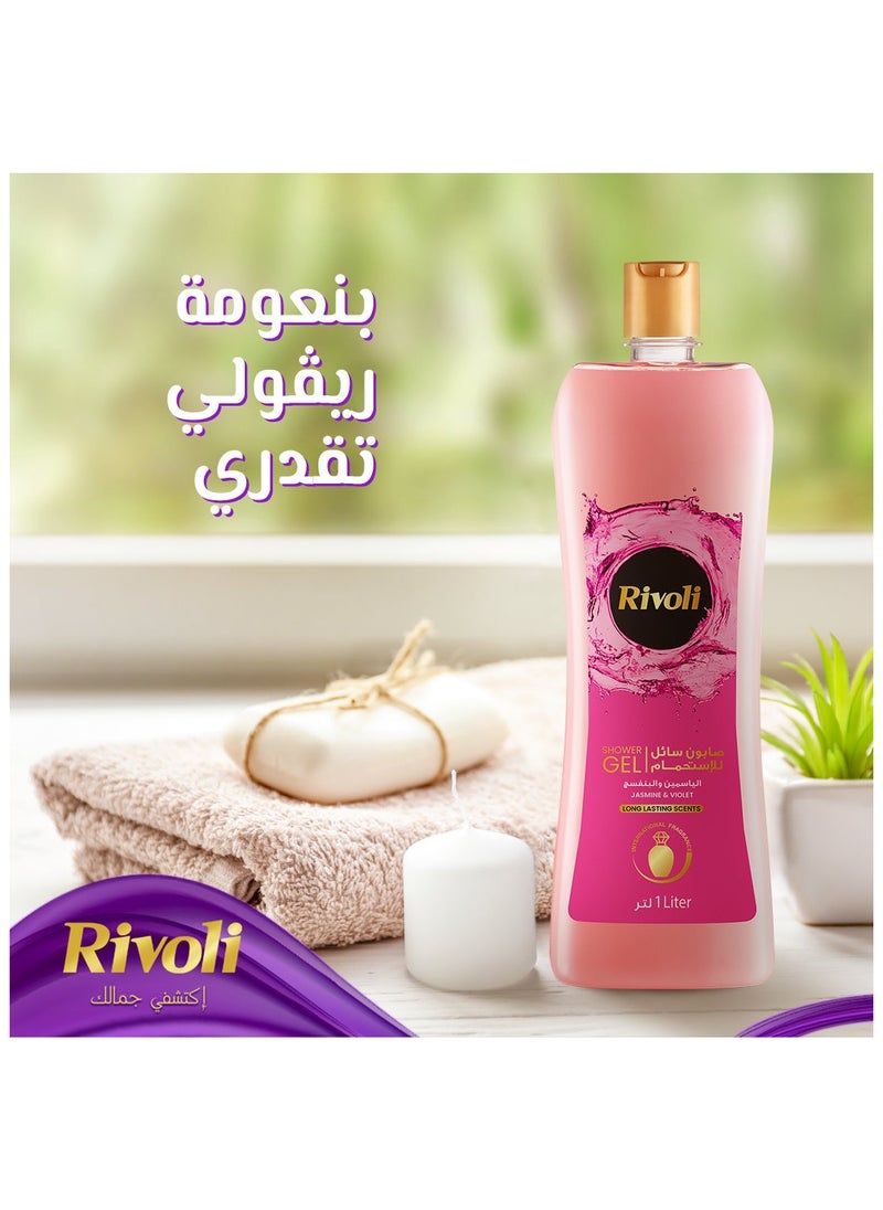 Rivoli - RIVOLI Shower GeL JASMINE and VIOLET 500 ML - Image 1