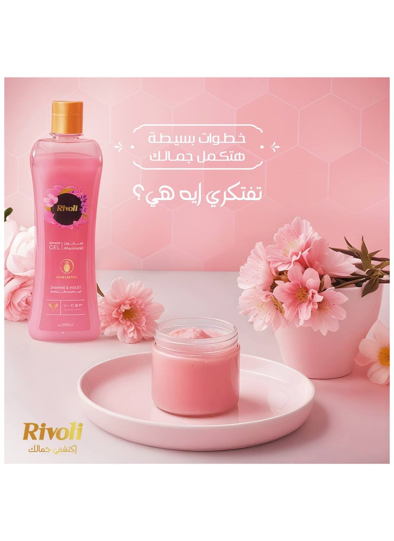 Rivoli - RIVOLI Shower GeL JASMINE and VIOLET 500 ML - Image 1