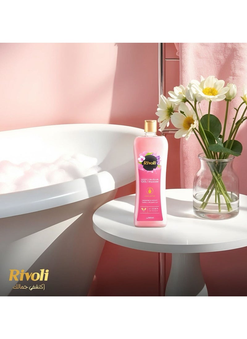 Rivoli - RIVOLI Shower GeL JASMINE and VIOLET 500 ML - Image 1
