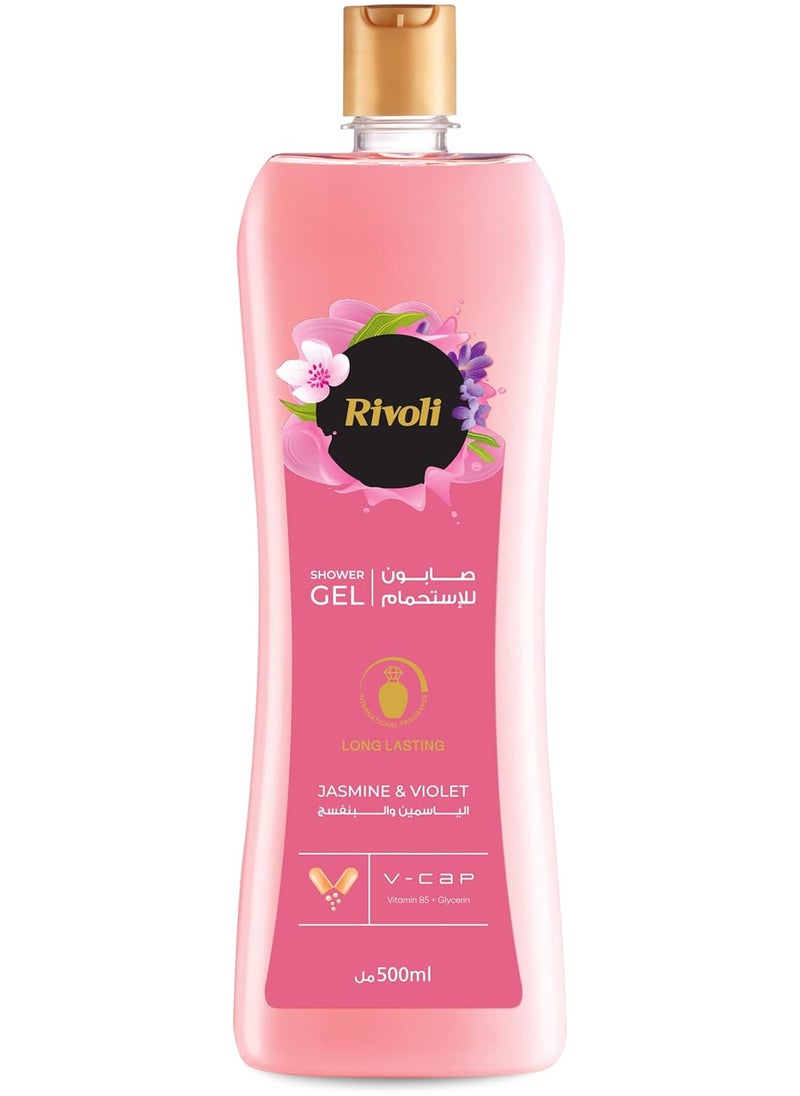 Rivoli - RIVOLI Shower GeL JASMINE and VIOLET 500 ML - Image 1