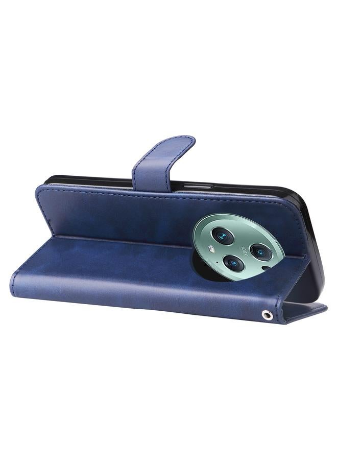 Zaboon Case For Honor Magic5 Pro Calf Texture Zipper Leather Phone Case - Image 5