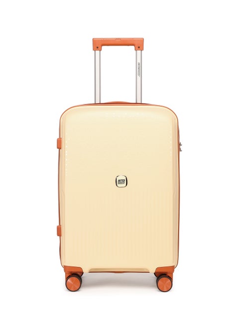 BRITISH TOURISTER Hard Side Spinner Luggage Large 28” - Beige