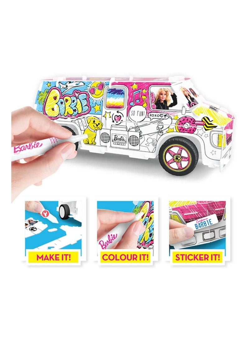 Barbie Pull-Back DIY Super Camper BTBA-M01Y  - Image 3