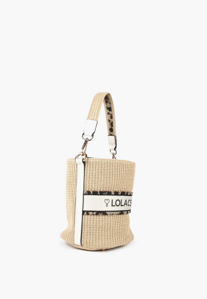 Lola Casademunt Crossbody Bag With Animal Print Details