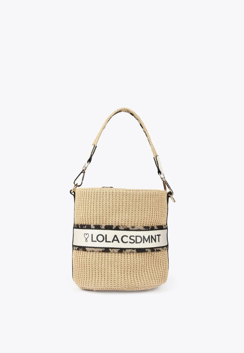 Lola Casademunt Crossbody Bag With Animal Print Details