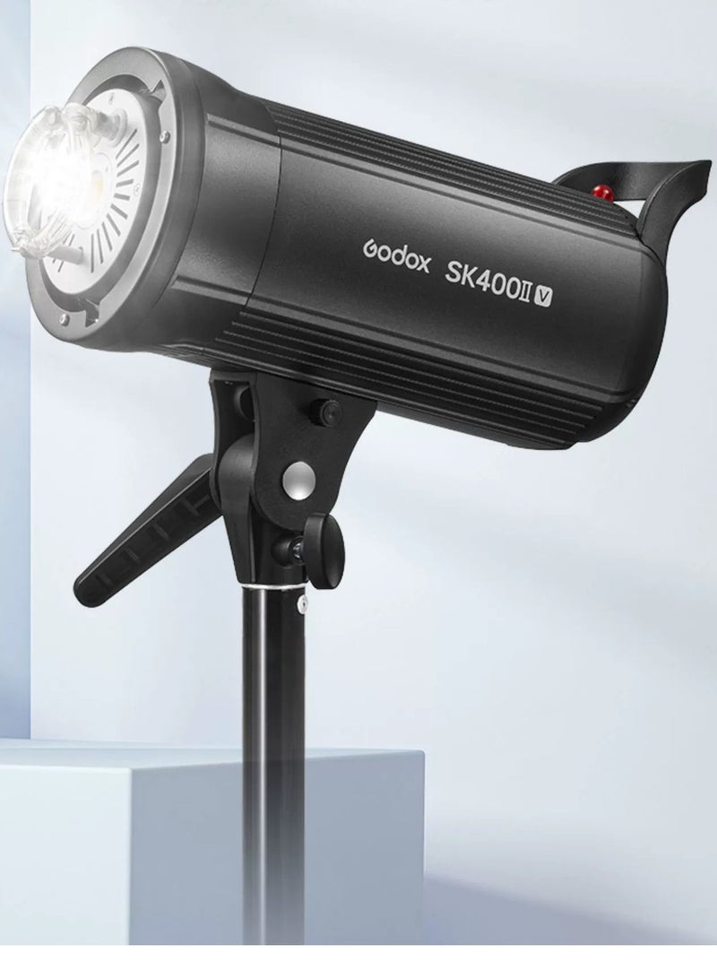 Godox Upgraded Studio Flash Light 400Ws Power 5600±200K Strobe Light Built-in 2.4G Wireless X System with LED Modeling Lamp Bowens Mount Photography Flashes for Wedding Portrait Fashion Adve - Image 5