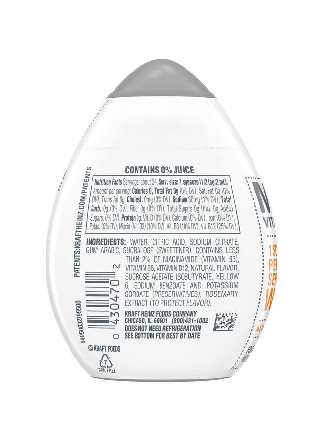 Mio Vitamins Liquid Water Enhancer, Orange Tangerine, 1.62 OZ, 4-Pack - Image 5