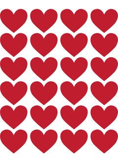 Bimotif Red heart sticker, 3.2 cm 2 pages  - Image 3