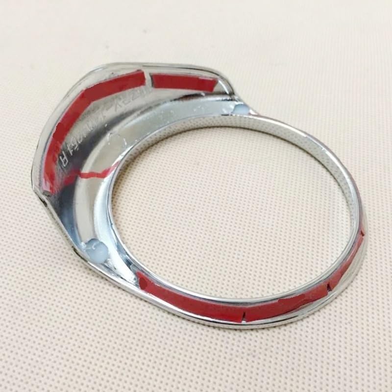 DEMULAX ABS Chrome Fog Lamp Cover for Ford Edge - Image 3