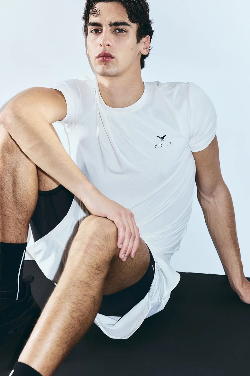 H&M Muscle Fit sports t-shirt with DryMove™
