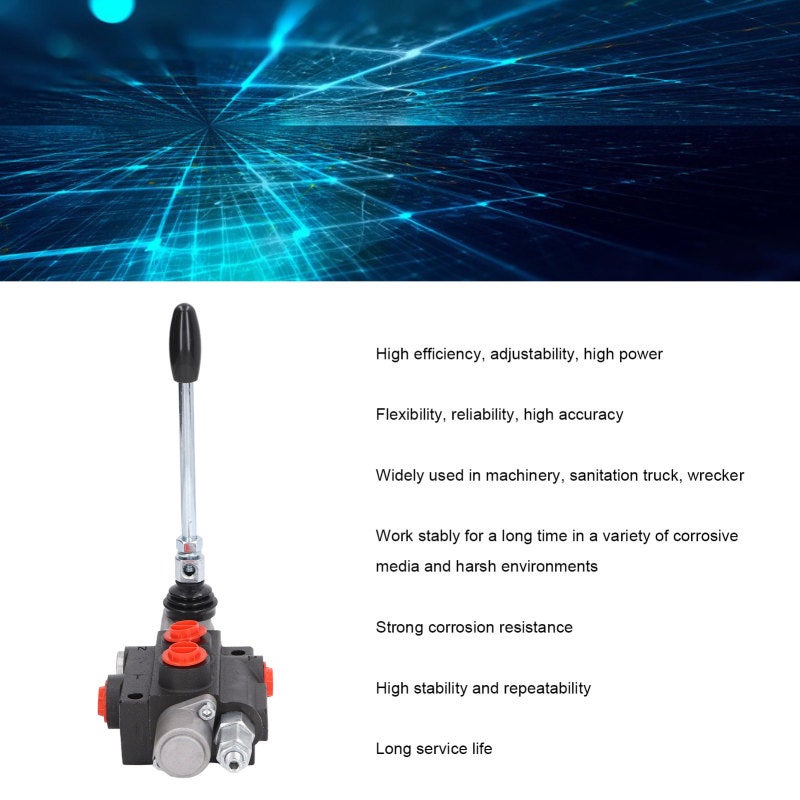 Hydraulic Valve: Double Action, High Efficiency, Corrosion Resistance - Stable Durability Flow Control for Harsh Machinery Environments - Image 5