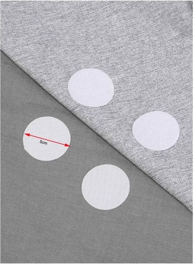 10 pcs Anti-Slip Fixation Round Carpet Stickers For Bedsheets, Sofas, Car Cushions - Image 2