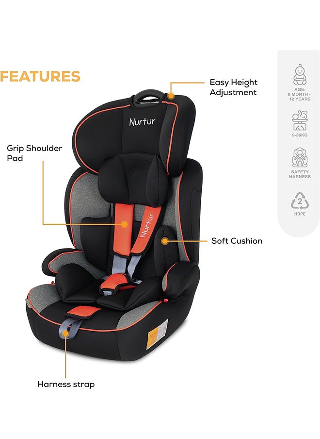 Nurtur Ragnar Convertible Car Seat, Multicolor  - Image 3