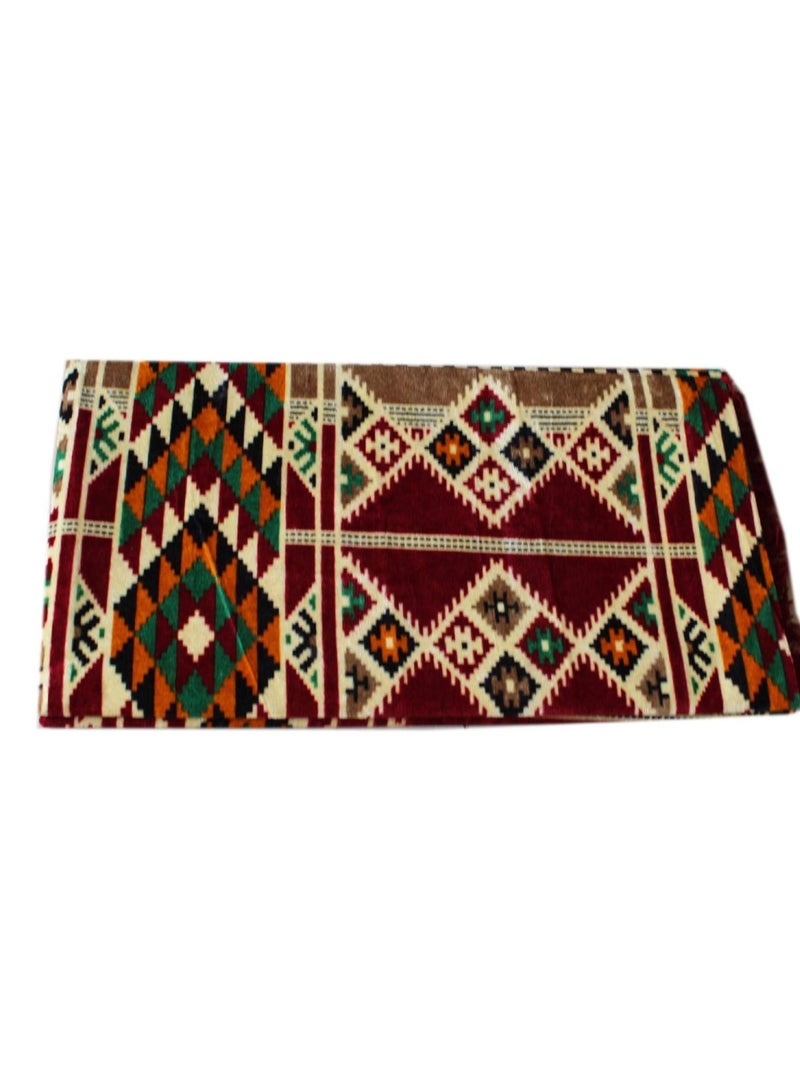 SMART HOME سجادة جلوس ارضية للرحلات والتخييم والتنزه والبرية سجادة تراثية مقاس 300×200 سم - Image 2