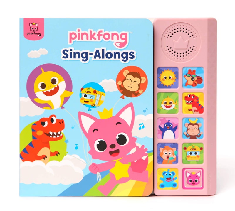 Pinkfong Pinkfong Sing-Alongs 10 Button Sound Book | Baby Shark Toys | Learning & Education Toys | Interactive Baby Books for Toddlers 1-3 | Gifts for Boys & Girls - Image 1