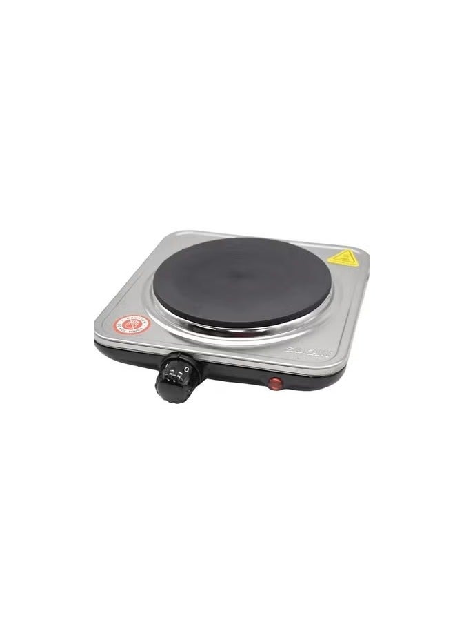 1000W Single Burner Stainless Steel Electric Cooker with Hot Plate 1 Year Warranty - Image 2
