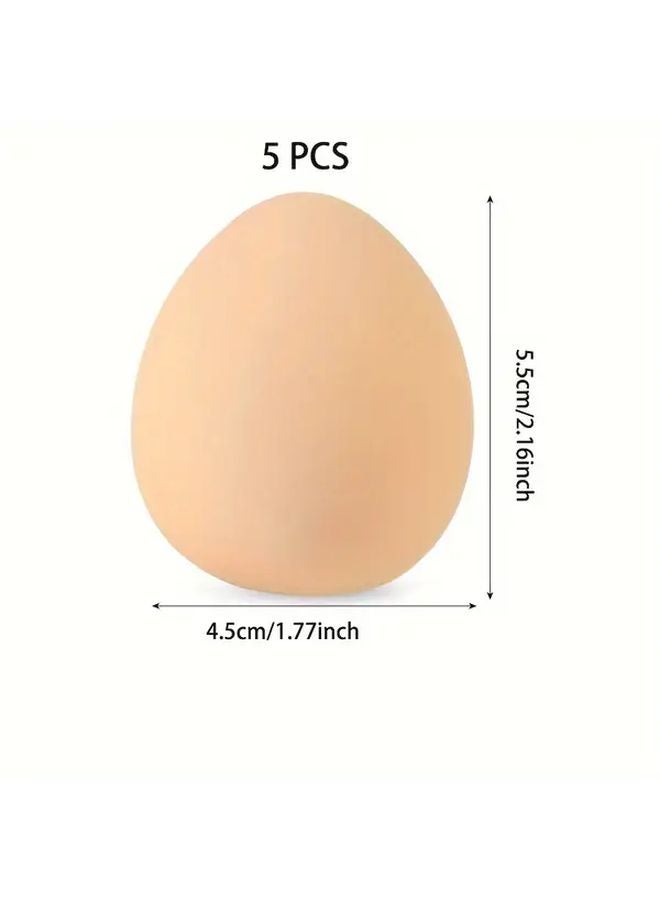 5 PCS Egg Squeeze Stretch Toys Halloween Candy Fillers Christmas Birthday Gifts - Image 1