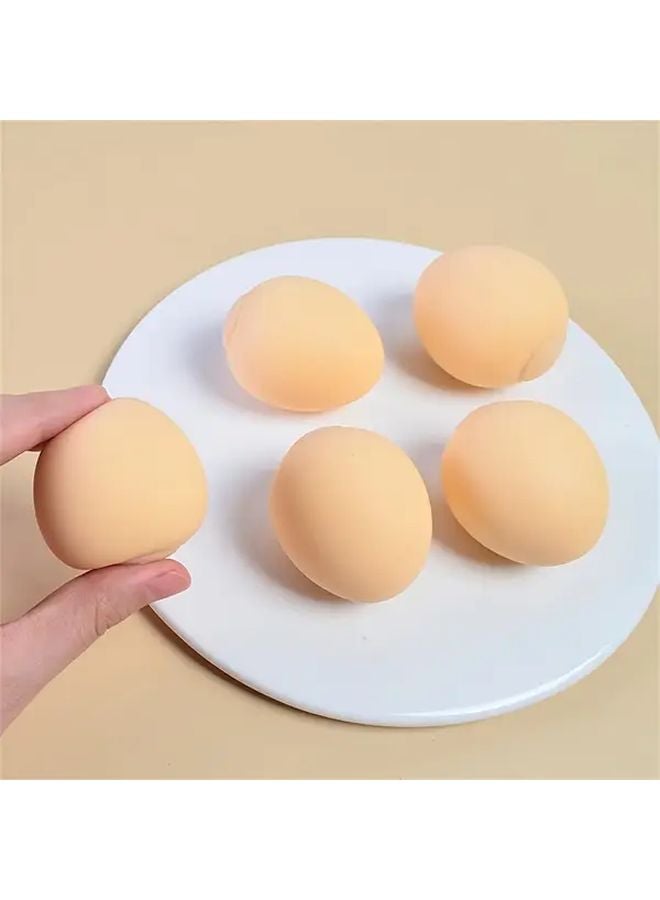 5 PCS Egg Squeeze Stretch Toys Halloween Candy Fillers Christmas Birthday Gifts - Image 4