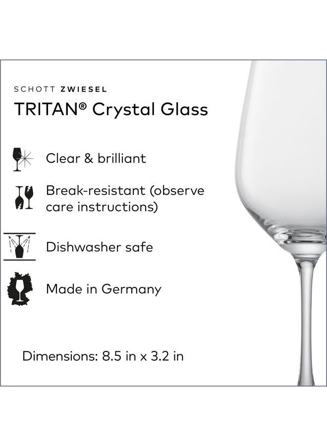 SCHOTT ZWIESEL Forté Burgundy Red Wine Glass (Set of 6), Timeless Burgundy Glasses for Red Wine, Dishwasher-Safe Tritan Crystal Glasses, Made in Germany (14 Ounce) - Image 2