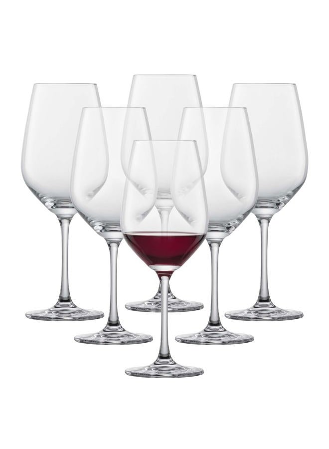SCHOTT ZWIESEL Forté Burgundy Red Wine Glass (Set of 6), Timeless Burgundy Glasses for Red Wine, Dishwasher-Safe Tritan Crystal Glasses, Made in Germany (14 Ounce) - Image 1