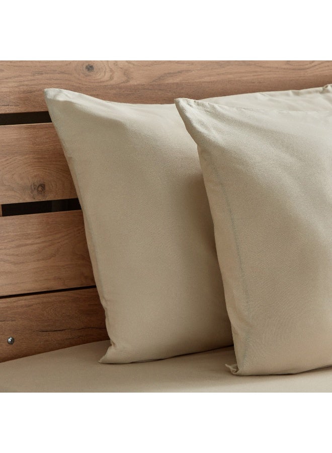 Home Box Essential 2-Piece Cotton Pillow Cover Set 75 x 50 cm - Image 4