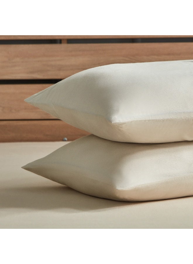 Home Box Essential 2-Piece Cotton Pillow Cover Set 75 x 50 cm - Image 5