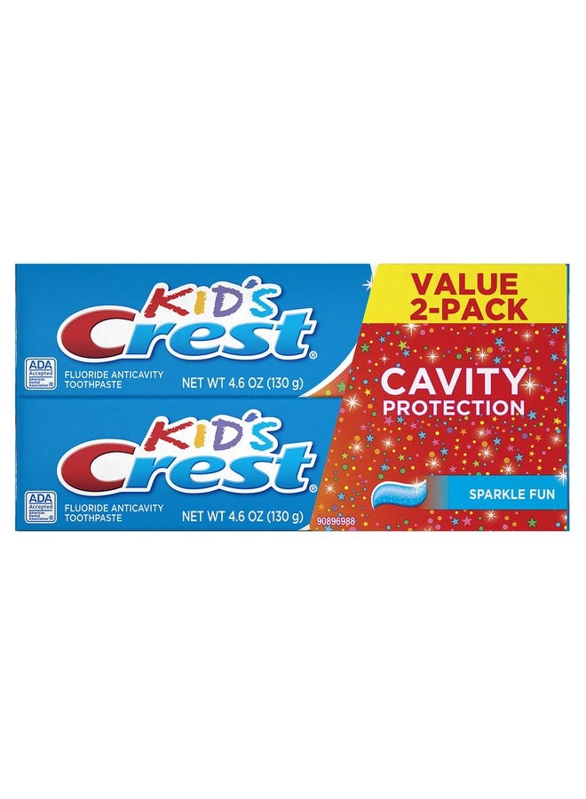 كرست معجون أسنان كريست كيدز كافيتي بروتكشن سباركل فان فلافور، 4.6 أونصة، عبوة مزدوجة، 0.66 رطل - Image 1