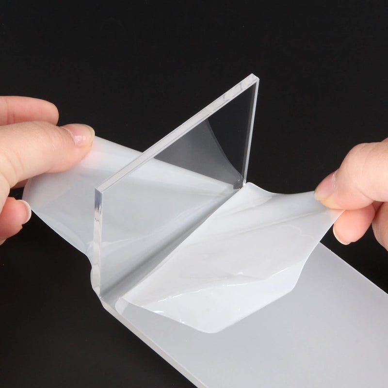 TPGP LOLYSIC 5-Piece Acrylic Display Riser Set - Clear Rectangular Stands for Jewelry, Lipstick, and Collectibles - Image 3