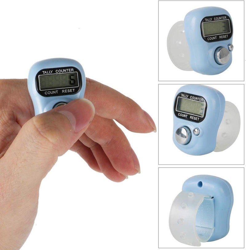 Koicaxy Electronic Finger Counter, Resettable Hand Tally, 5 Digit Number and LCD Electronic Digital Display, Handheld Clicker Counting - Image 4