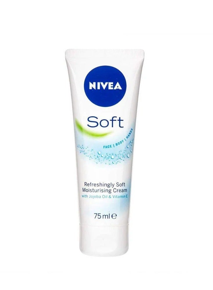 Nivea Nivea Soft Moisturizing Cream 75ml - Image 1