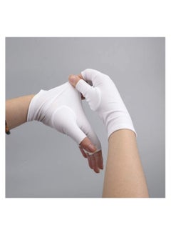 Generic Gel Nail Gloves, 1 Pair Anti UV Glove Short Gloves UV and Sunblock Protection Shield Gloves Workout Gloves for Summer Outdoor  - Image 4