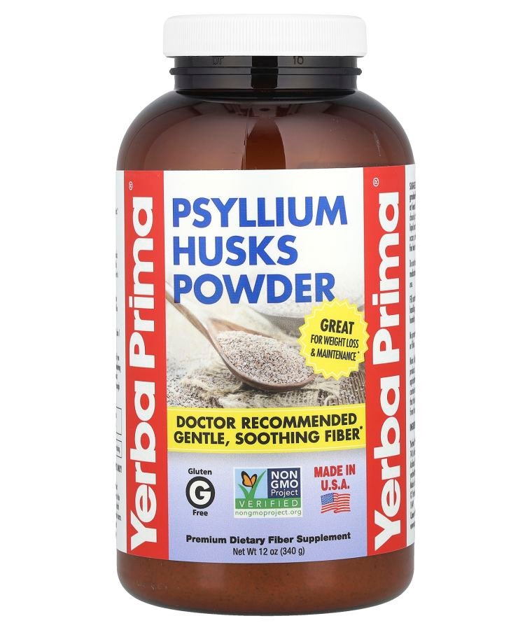 Yerba Prima Psyllium Husks Powder 12 oz (340 g)