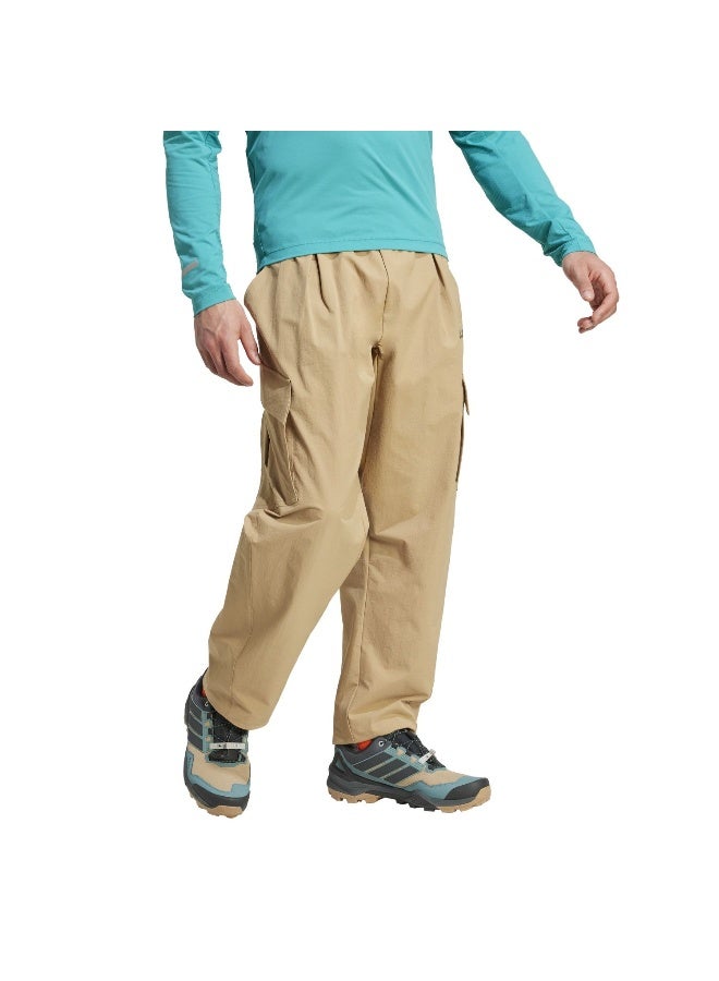 Adidas Cargo Pants Beige Hiking Pants For Men XS  - Image 4
