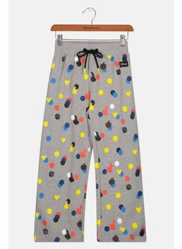 Disney x Difuzed Kids Kids Allover Print Sweatpants, Grey Combo  - Image 1