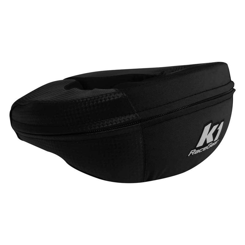 K1 RaceGear Neck Support Carbon Look 360 Degree Padded Polyester Black Youth Size Each