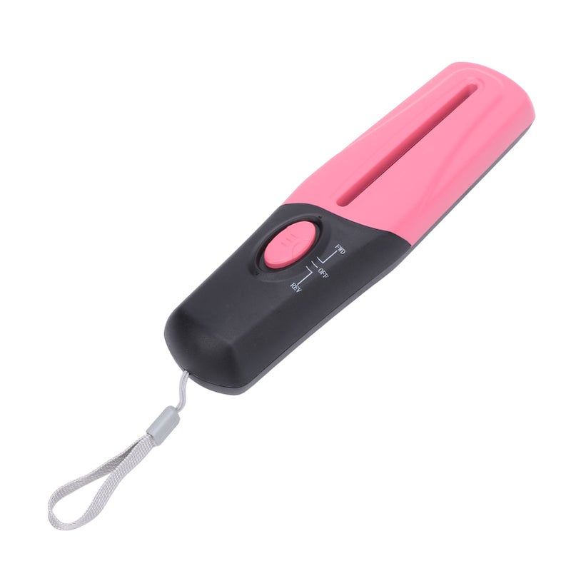 ممزق أوراق محمول صغير USB كهربائي للأوراق المكتبية وفواتير المنزل واستيضاحات اللون الوردي - Image 3