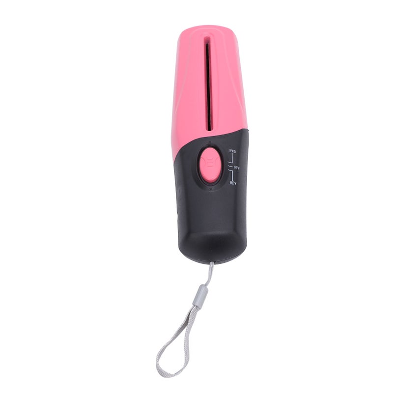 ممزق أوراق محمول صغير USB كهربائي للأوراق المكتبية وفواتير المنزل واستيضاحات اللون الوردي - Image 4