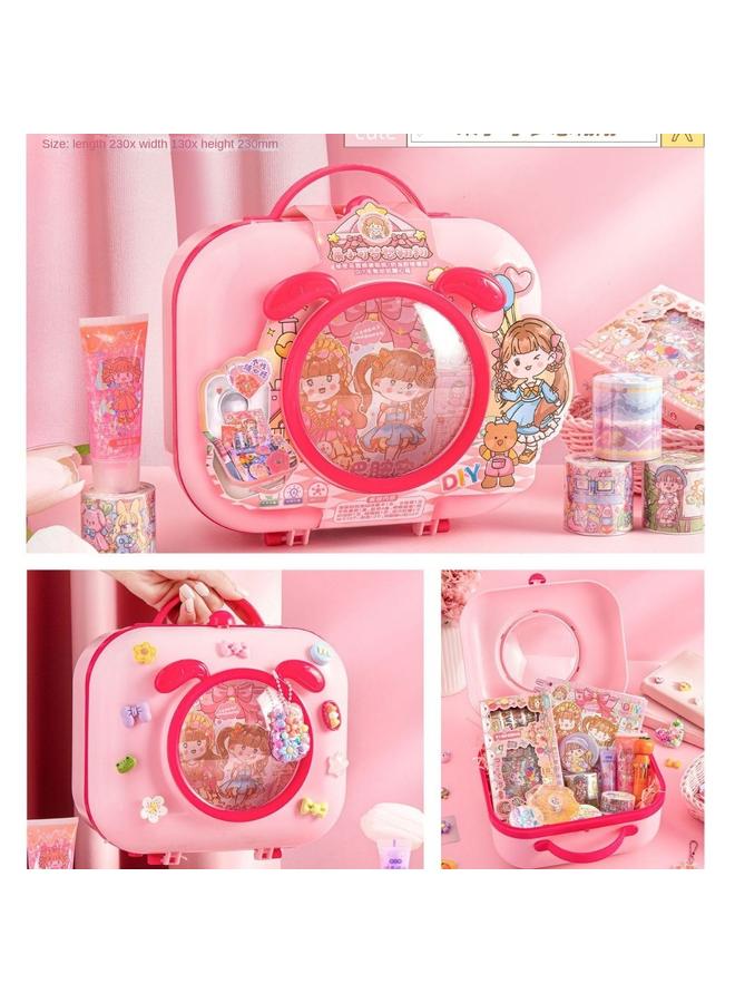 Bluejw Lac Diy Cream Glue Small Disc Sticker Suit Girl Children's Toy Goo-ka Plate Full Set Of Hand Account Kit - Image 3