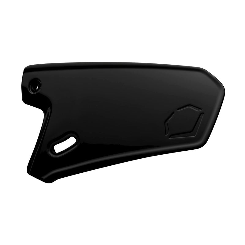 Evoshield Xvt High Gloss Batting Helmet Face Shield - Black  Right Handed Hitter - Image 1