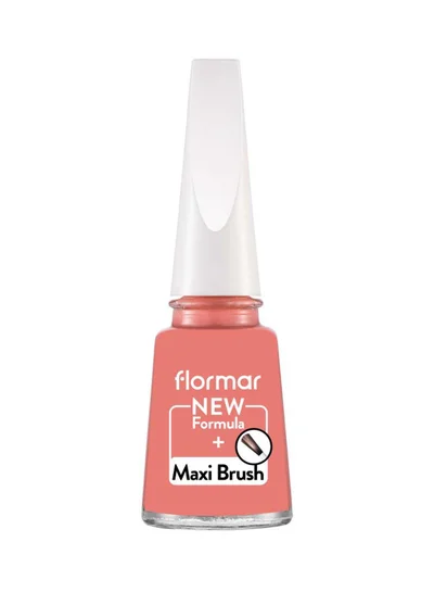 flormar Flormar Classic Nail Enamel with new improved formula & thicker brush - 011 Tender Salmon