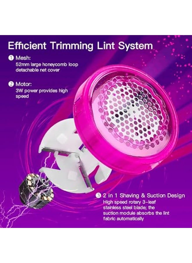 Electric Rechargeable Lint Remover, Portable Fabric Shaver - Image 3